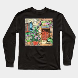 At Home in Italy Long Sleeve T-Shirt